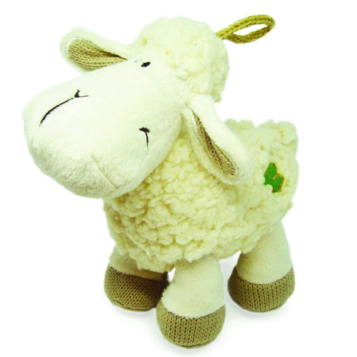 AIS-105355 Daisy Irish Soft Sheep with Shamrock ShamrockGift.com