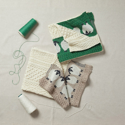 B156093-ONE Kids Sheep Irish Gren Blanket Shop online on ShamrockGift.com