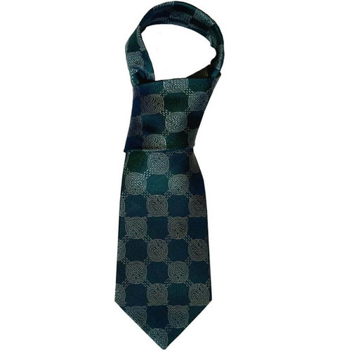 BK2007-OS Celtic Knot Silk Tie Shop online on ShamrockGift.com