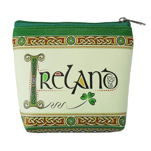Royal Tara Ireland Spiral Zip Coin Purse Shamrockgift.com