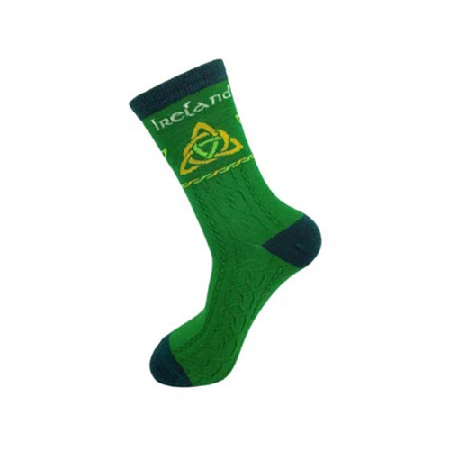 CL-98-536 Adult Trinity Knot Irish Socks ShamrockGift.com