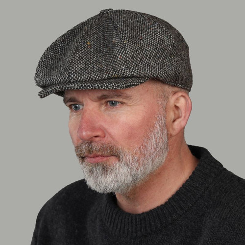 CON2 Woolen Tweed Newsboy Cap Lifestyle ShamrockGift.com