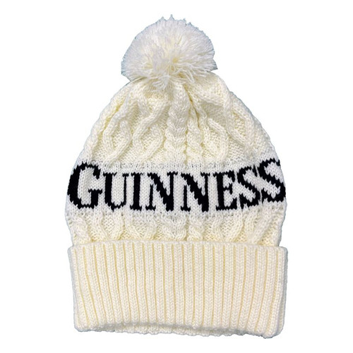 G6271-OS Guinness Ladies Bobble Hat Shop online on ShamrockGift.com