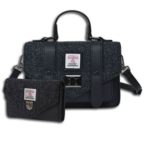 HI-Set-398-BLAHBL00 Set of The Mini Satchel The Small Clasp Purse BLAHBL00 ShamrockGift.com