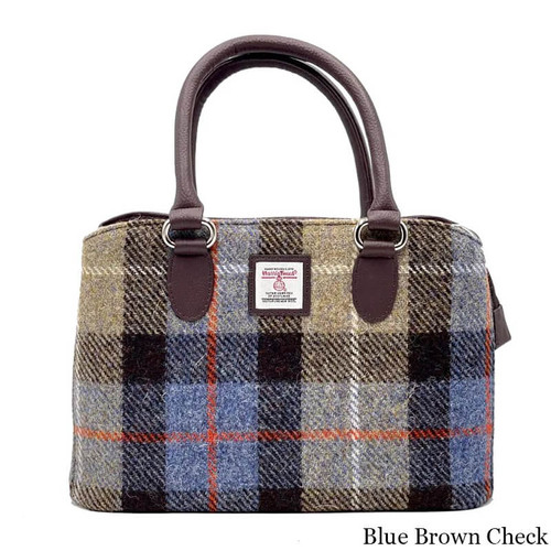 MCS CB2301 TRT021 Women's Handwoven Scottish Harris Tweed Handbag ShamrockGift.com