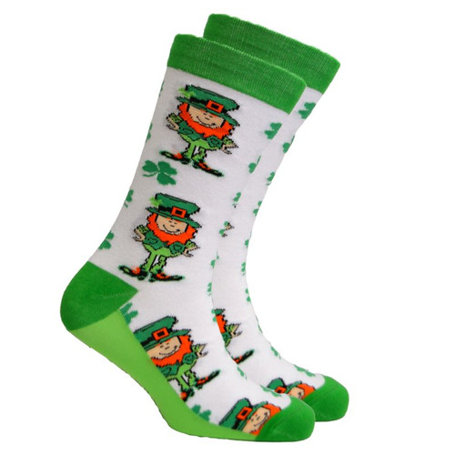 NF9009 Lucky Leprechaun Irish Socks ShamrockGift.com