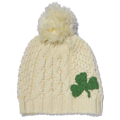 Patrick Francis Cream Kids Shamrock Hat PF7319 ShamrockGift.com