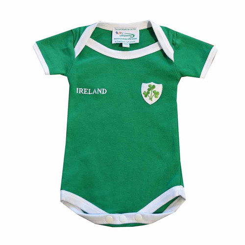 Ireland Shamrock Baby Onesie ShamrockGift.com