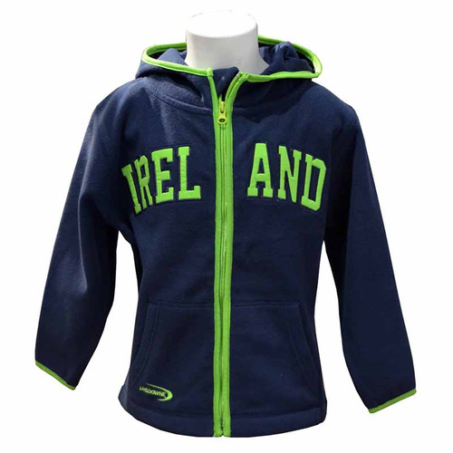 R7162 Kids Fleece Irish Hoodie shamrockgift.com