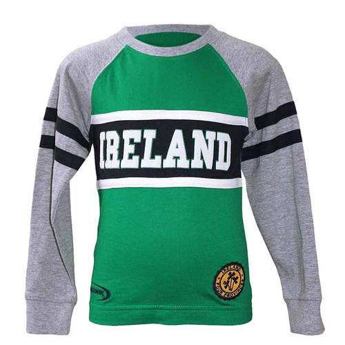 R7171 Kids Long Sleeve Ireland Shirt