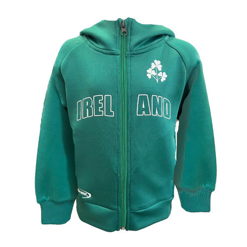 R7201 Lansdowne Emerald Ireland Full Zip Baby Hoodie Shamrockgift.com