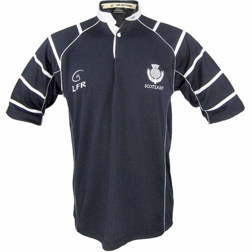 Malham SCOTLAND BREATHABLE RUGBY SHIRT RSASBR ShamrockGift.com