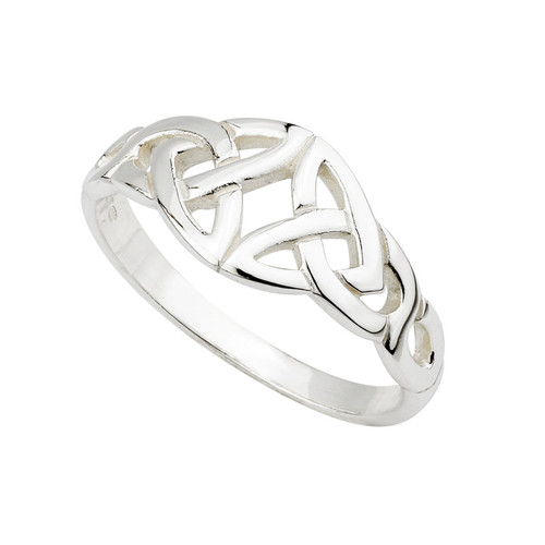 Celtic Knot Silver Ring S2428 Shamrockgift.com