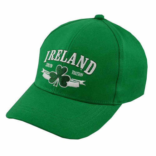 Kids Ireland Shamrock Baseball Cap T7382-OS ShamrockGift.com