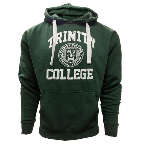 TRIN5016 Green Trinity College Hoodie ShamrockGift.com