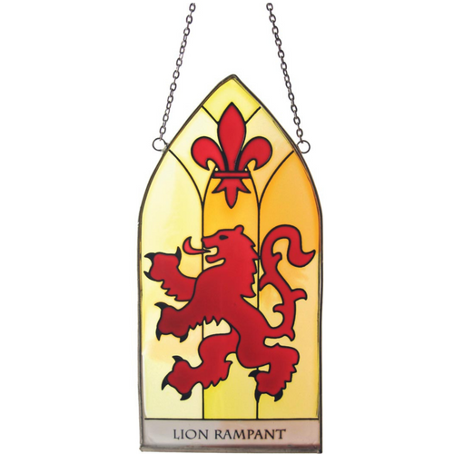 Royal Tara Rampant Lion Gothic Panel CL-0082-3 Shamrockgift.com
