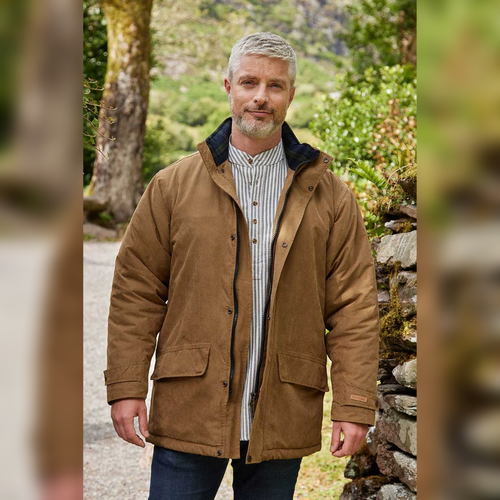 LV-WCJ-BRN West Cork Jacket Lifestyle ShamrockGift.com